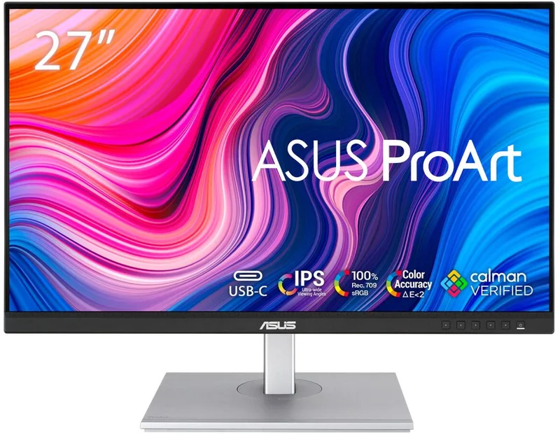 ProArt Display PA278CV - 2K IPS Designer Monitor - Calman Gecertificeerd - USB-C 65W - 27 Inch by ASUS – cover