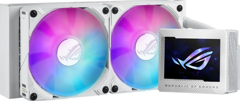 RYUJIN III 240 ARGB White Edition - Waterkoeler by ASUS – cover