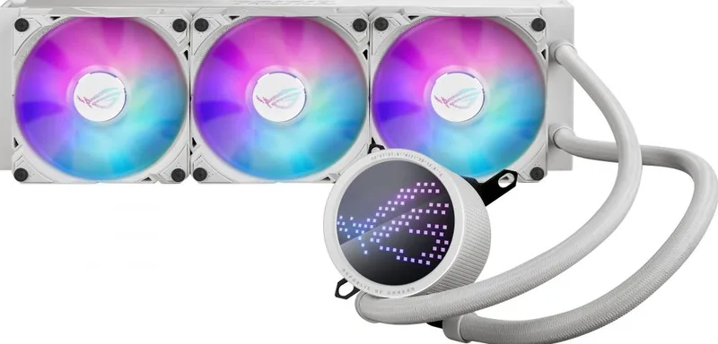 Ryuo III 360 ARGB White Edition - Waterkoeler van ASUS – cover