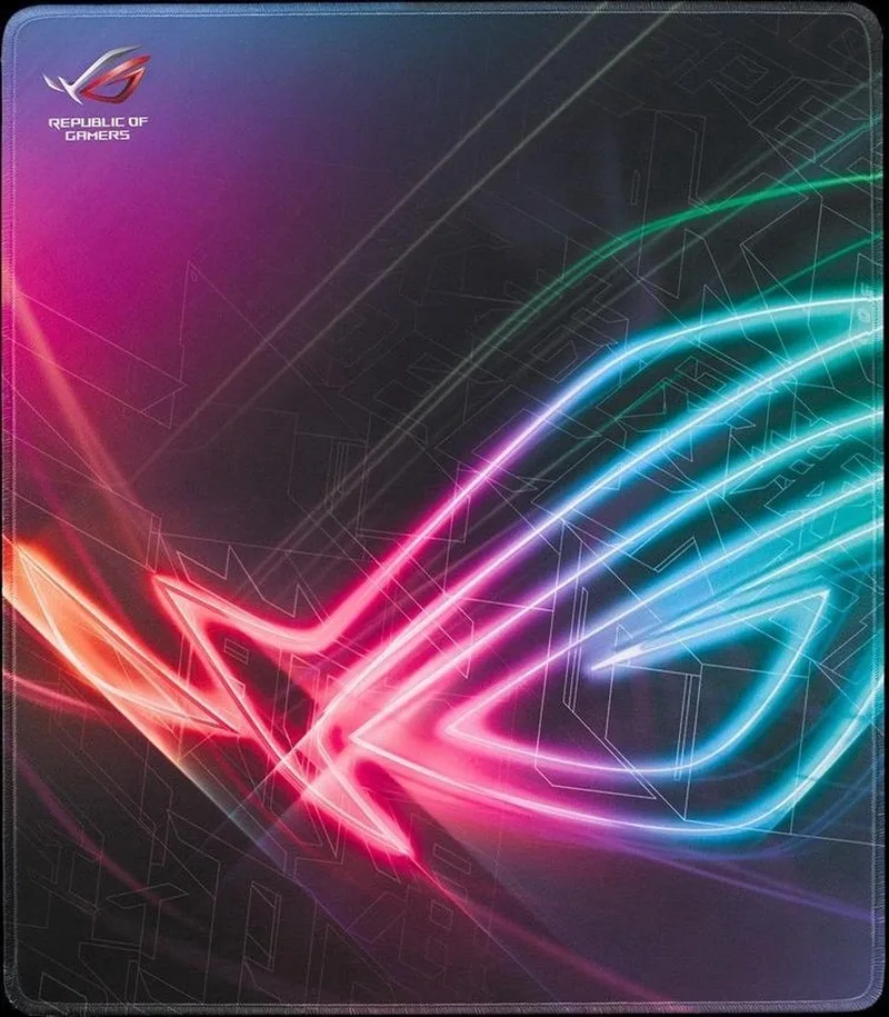 Strix Edge Multi kleuren Game-muismat by ASUS, Volledige kleur – cover