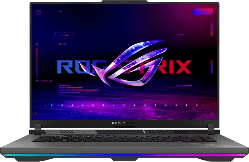 Strix G16 G614FR-S5213W - QWERTY van ASUS, Zwart, Groen, Grijs, US – cover