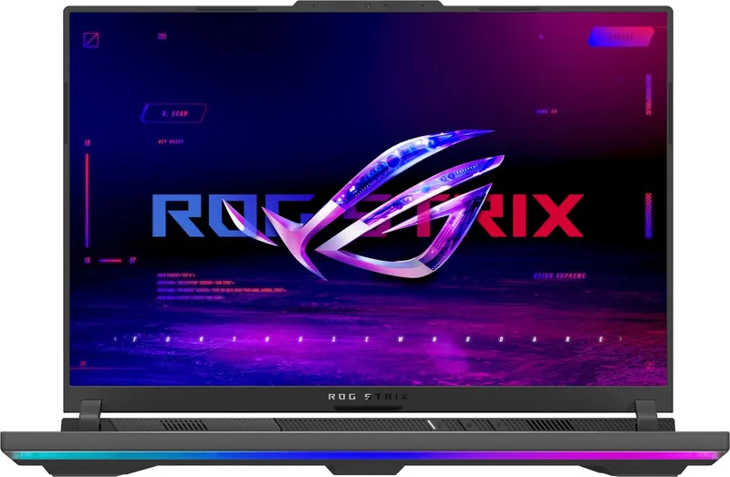 Strix G16 G614FR-S5252W - Gaming Laptop - 16 inch - RTX 5070 Ti - 16GB/1000GB van ASUS, Groen, Grijs – cover