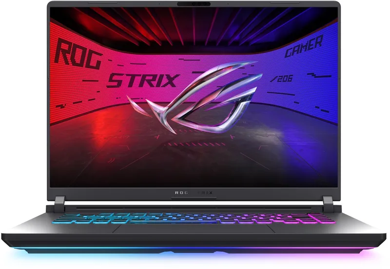 Strix G16 G615LP-S5271W - Gaming Laptop - 16 inch - Core Ultra 9 - 32GB/1000GB - azerty van ASUS, Zwart, Grijs, AZERTY – cover