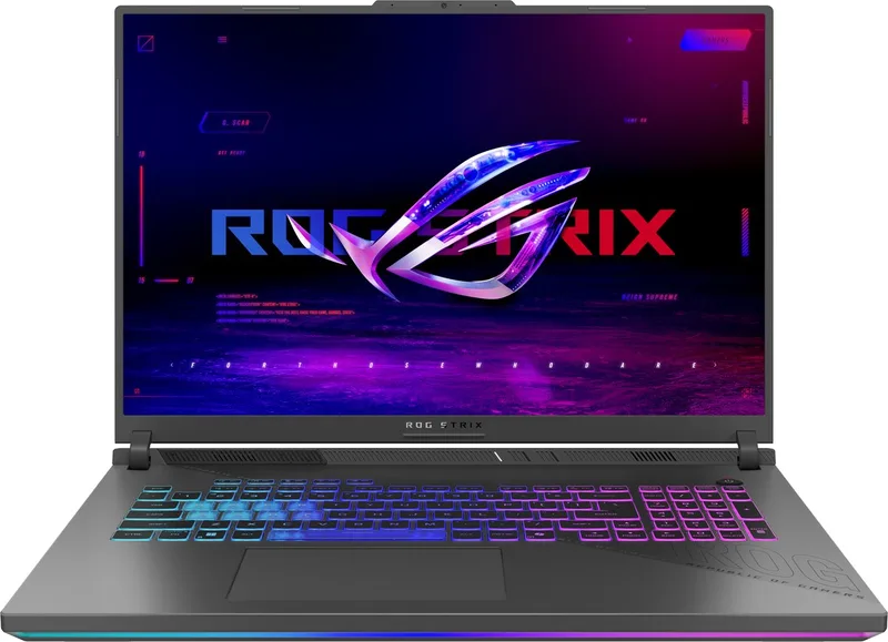 Strix G18 G814PM-S8009W - Gaming Laptop - 18 inch - RTX 5060 - 144 Hz van ASUS, Grijs – cover