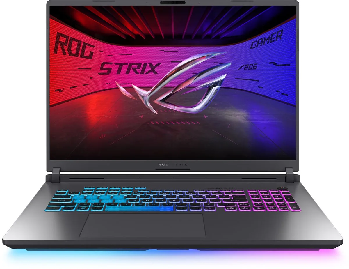 Strix G18 G815LR-TT381W Intel Core Ultra 9 290HX Plus Laptop 45,7 cm (18") 2.5K 16 GB DDR5-SDRAM 1 TB SSD NVIDIA GeForce RTX 5070 Ti Wi-Fi 7 (802.11be) Windows 11 Home Grijs van ASUS, Grijs, NL – cover