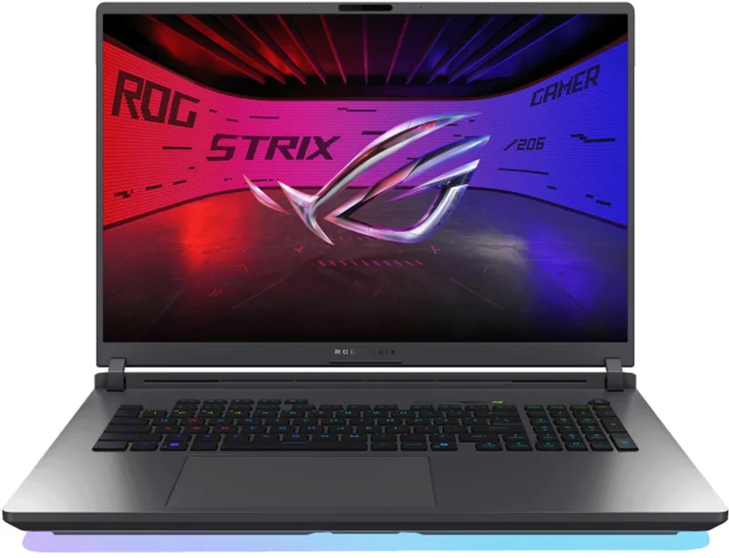 Strix G18 G815LW-S9076W - Gaming Laptop - 18 inch - RTX 5080 - 240 Hz van ASUS, Grijs – cover