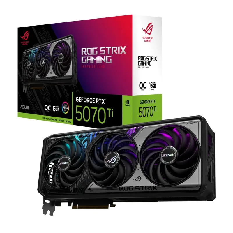 Strix GeForce RTX 5070 Ti OC Edition - Videokaart by ASUS – cover