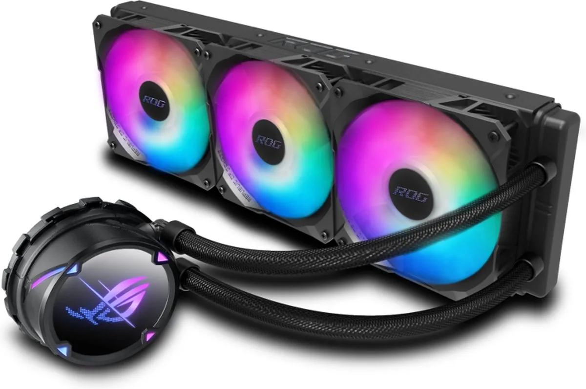STRIX LC II 360 ARGB koelsysteem voor computers Processor Alles-in-één vloeistofkoeler 12 cm van ASUS, Zwart – cover