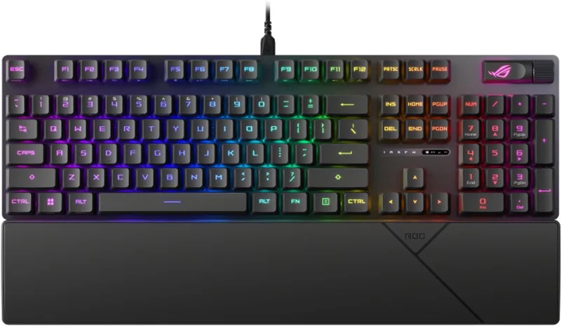 STRIX SCOPE II RX/RXRD - Toetsenbord - XA12 - Bedraad - USB - QWERTY by ASUS, Black, US – cover