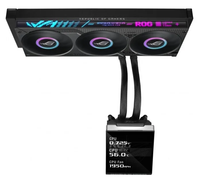 STRIX SLC IV 360 ARGB LCD BLACK - Waterkoeler by ASUS – cover