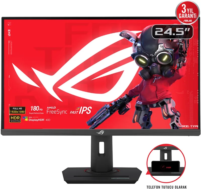 Strix XG259CS - FHD Fast IPS Gaming Monitor - 180Hz - 1ms - 25 Inch van ASUS, Zwart – cover