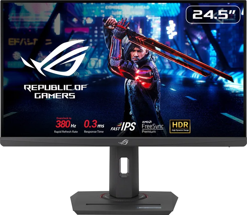 Strix XG259QNS eSports Gaming Monitor - FHD IPS - 380Hz - 1ms - FreeSync Premium - USB Hub - 25 Inch van ASUS – cover