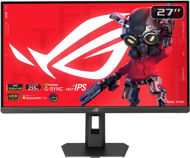 Strix XG27ACMES - QHD Fast IPS Gaming Monitor - USB-C 15W - 255hz - 27 inch by ASUS – cover