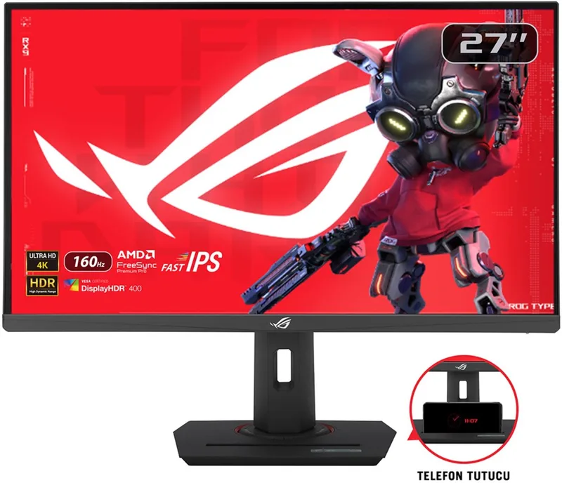 Strix XG27UCS - 4K IPS Gaming Monitor - USB-C 15w - 160hz - 1ms - 27 inch van ASUS – cover