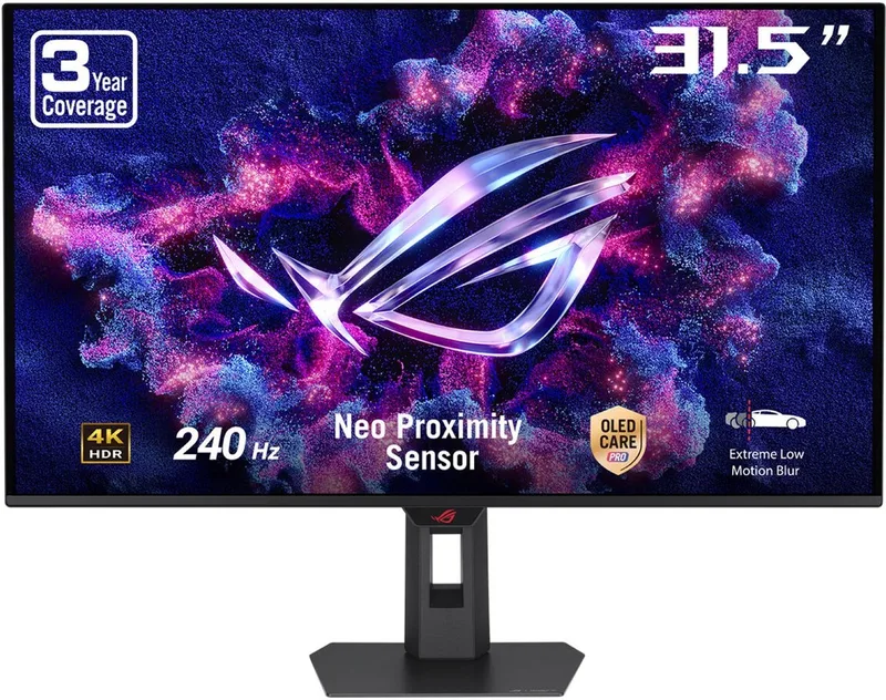 Strix XG32UQDMS - 4K UHD QD-OLED Gaming Monitor - 240hz - 0.03ms - 32 inch de ASUS – jaquette