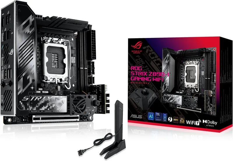 STRIX Z890-I GAMING WIFI Intel Z890 LGA 1851 (Socket V1) mini ITX by ASUS – cover