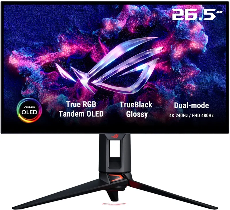Swift OLED PG27UCWM - 4K UHD Tandem RGB OLED - USB C 96W - 0.03ms - 4K 240Hz, FHD 480Hz Dual Mode - 27 Inch van ASUS – cover