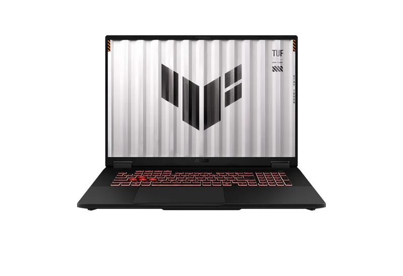 TUF A18 - 18" WUXGA - AMD Ryzen 7 260 - GeForce RTX 5060 Gaming-Notebook (45,72 cm/18 Zoll, AMD Ryzen™ 7 260, GeForce RTX™ 5060, 16 GB, 500 GB SSD) by ASUS, Grey – cover