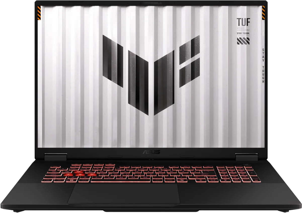 TUF Gaming A18 FA808UM-S8112W 18 AMD Ryzen 7 RTX 5060 van ASUS, Grijs, Zwart, US – cover