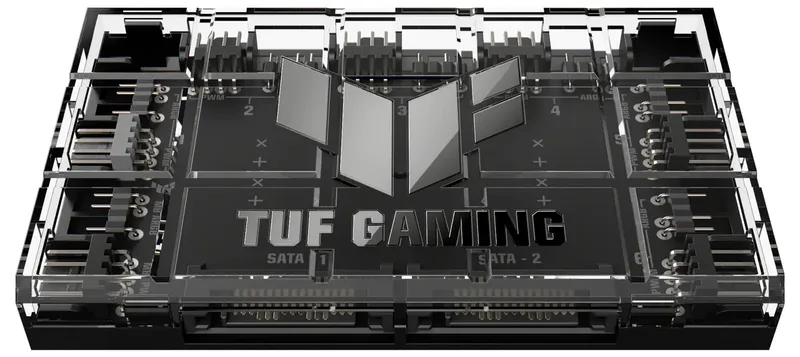TUF Gaming ARGB PWM Fan Hub - Ventilatieregelaar de ASUS – jaquette 2 sur 2