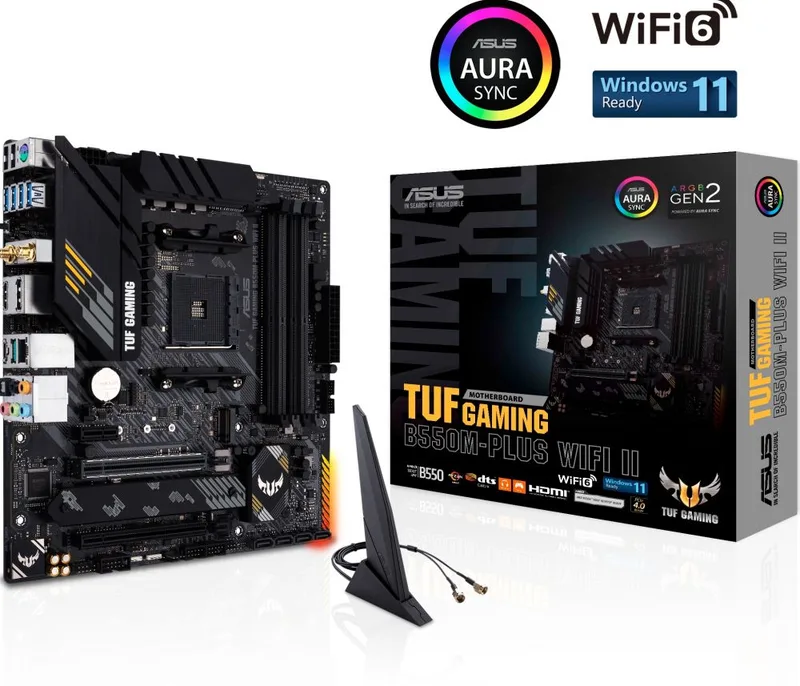 TUF GAMING B550M-PLUS WIFI II - Moederbord by ASUS – cover
