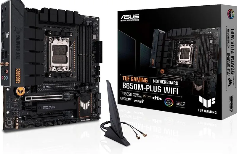 TUF GAMING B650M-PLUS WIFI - Moederbord de ASUS – jaquette