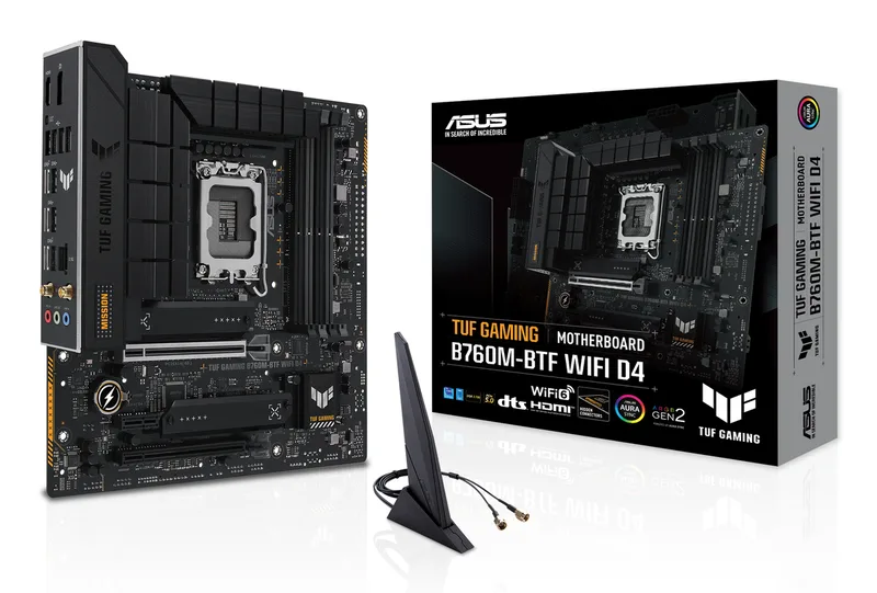 TUF GAMING B760M-BTF WIFI D4 - Moederbord by ASUS – cover