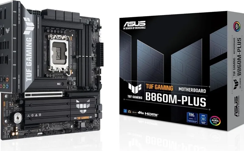 TUF Gaming B860M-PLUS - Moederbord by ASUS – cover