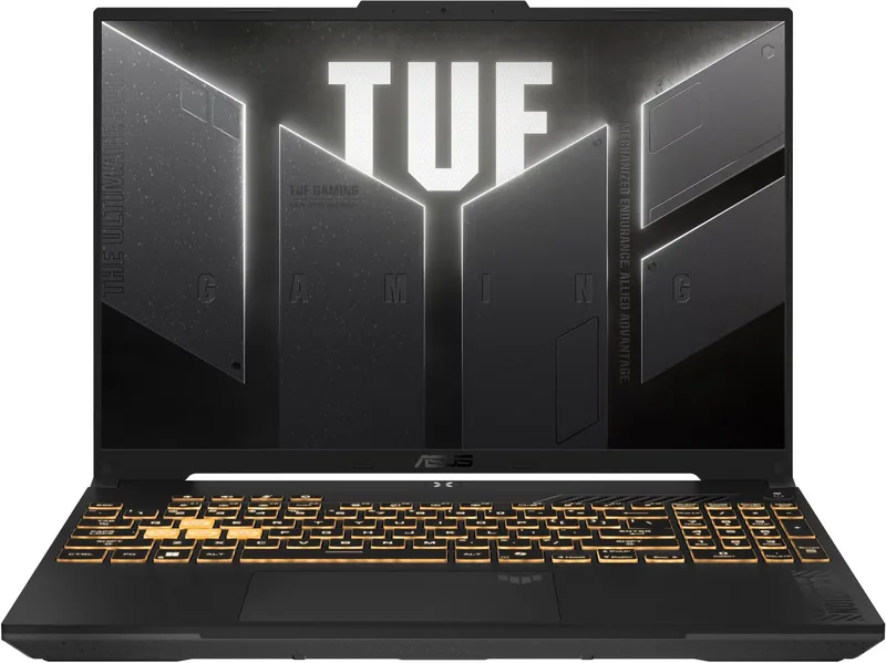 TUF Gaming F16 FX607VJR-TU289W - Gaming Laptop - 16 inch - RTX 3050 - 16GB/512GB by ASUS, Grey – cover