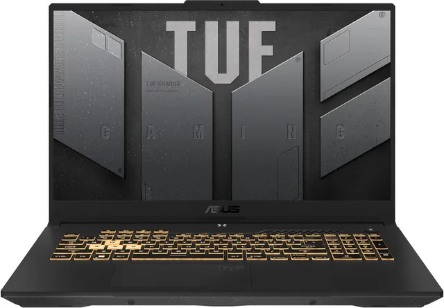 TUF Gaming F17 FX707ZC4-HX038 Intel® Core™ i5 i5-12500H Laptop 43,9 cm (17.3") Full HD 16 GB DDR4-SDRAM 512 GB SSD NVIDIA GeForce RTX 3050 Wi-Fi 6 (802.11ax) Zwart, Grijs