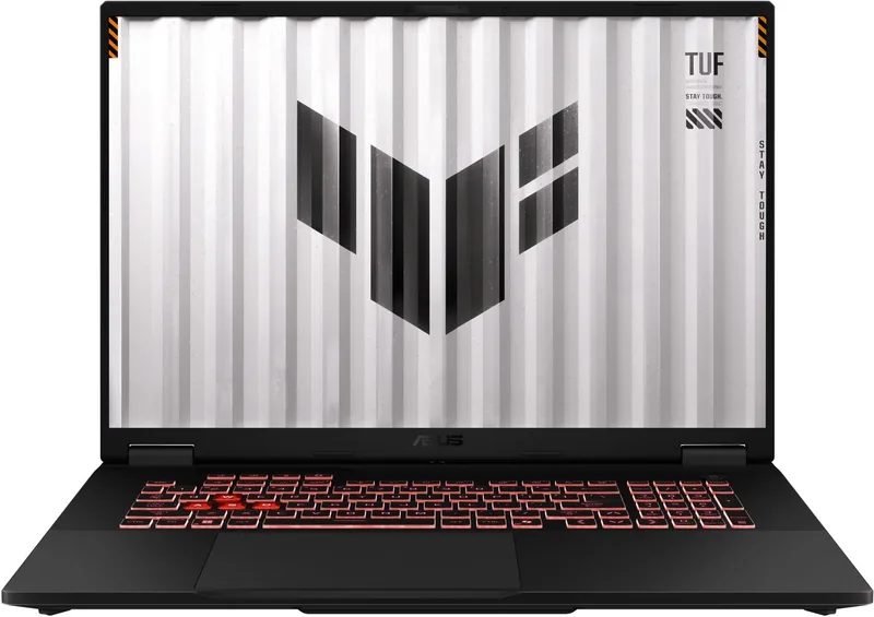 TUF Gaming FA808UM-S8011W - Gaming Laptop - 18 inch - RTX 5060 - 144 Hz by ASUS, Black, Grey – cover