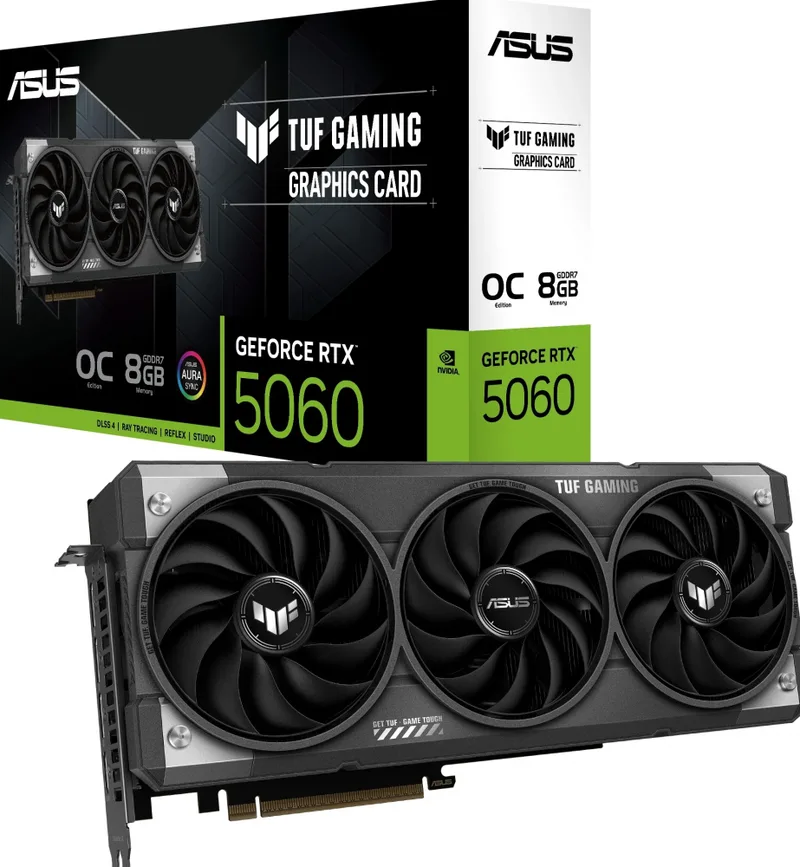 TUF Gaming GeForce RTX 5060 OC Edition - Videokaart by ASUS – cover