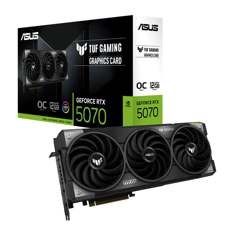TUF Gaming GeForce RTX 5070 12GB OC - Videokaart van ASUS – cover