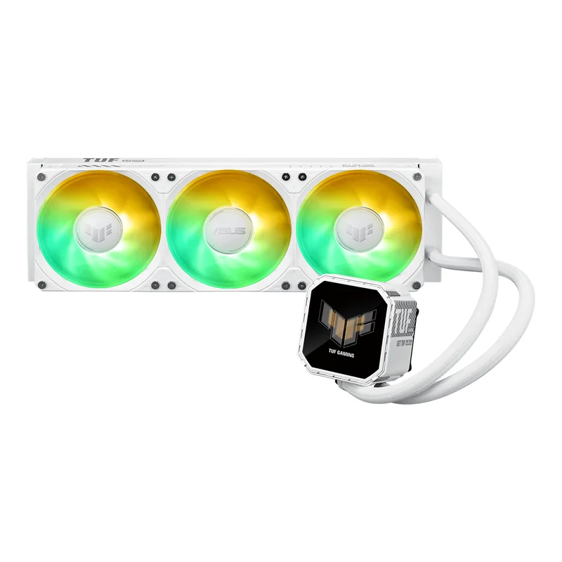 TUF Gaming LC III 360 ARGB LCD White Edition - Waterkoeler de ASUS – jaquette