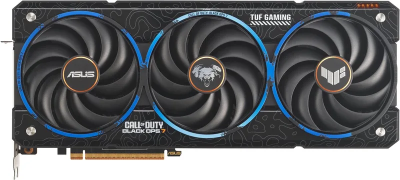 TUF Gaming RX 9070 XT COD BO7 Special Edition 16GB GDDR6 256 Bit Grafische Kaart by ASUS, Black – cover