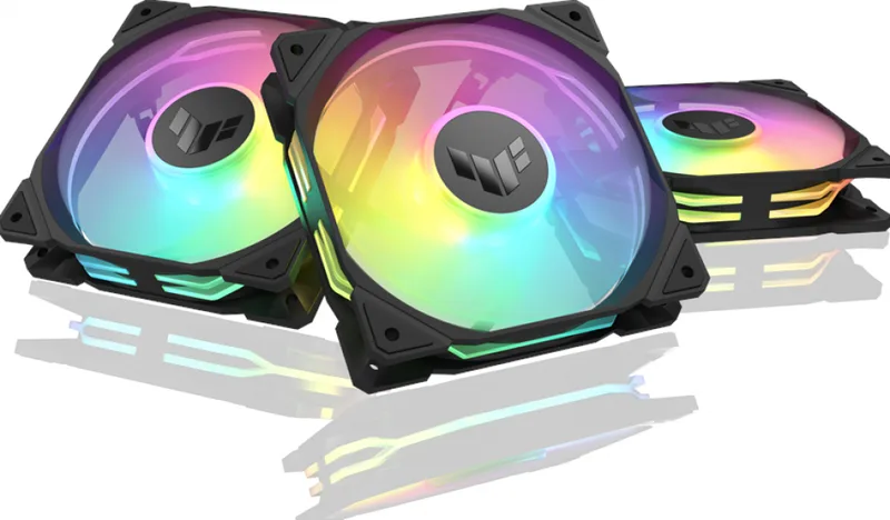 TUF GAMING TR120 FAN ARGB REVERSE Black - Ventilator by ASUS – cover