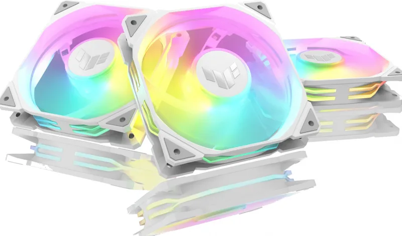 TUF GAMING TR120 FAN ARGB White - Ventilator by ASUS – cover