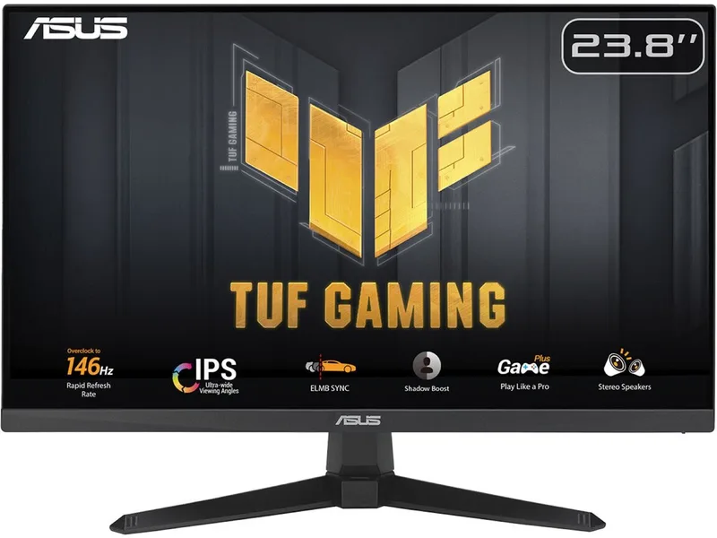 TUF Gaming VG249QE5A - FHD Gaming Monitor - 146Hz - 1ms - 24 Inch de ASUS – jaquette