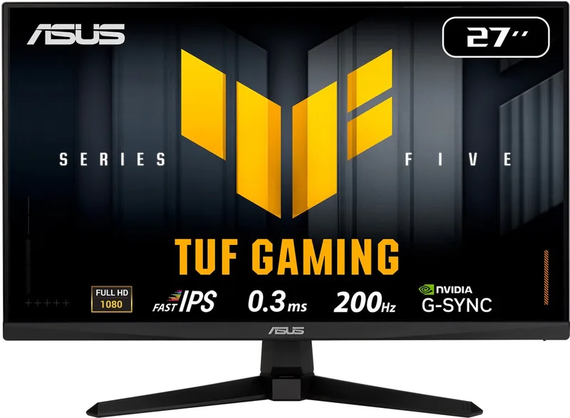 TUF Gaming VG279Q5A - FHD Fast IPS Gaming Monitor - 200hz - 1ms - 27 inch de ASUS – jaquette