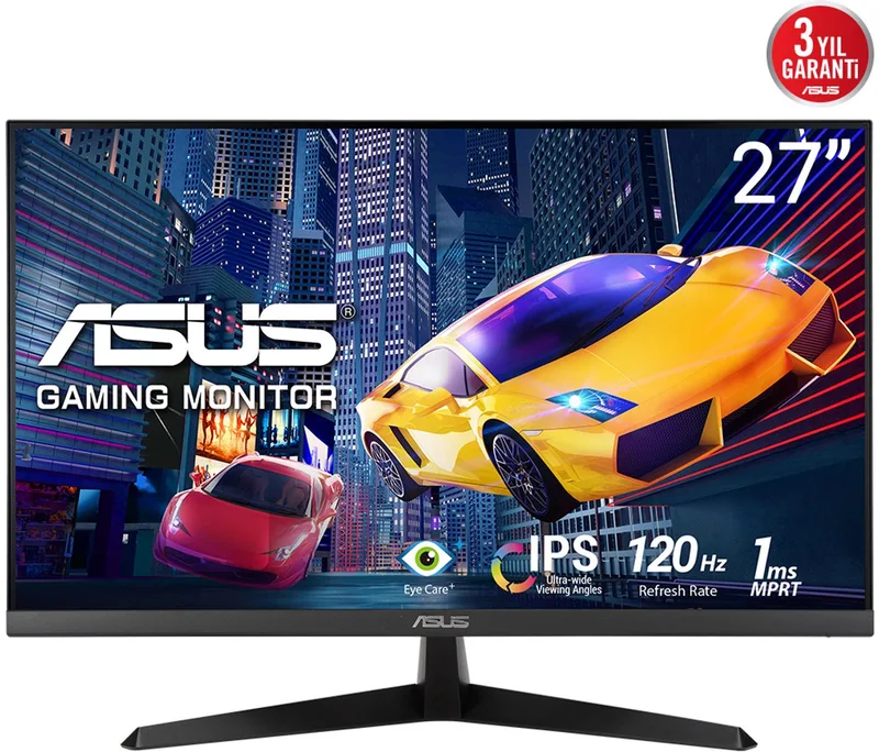 TUF Gaming VG279Q5R - FHD Fast IPS Gaming Monitor - 120hz - 1ms - Speakers - 27 inch de ASUS, Noir – jaquette 1 sur 2