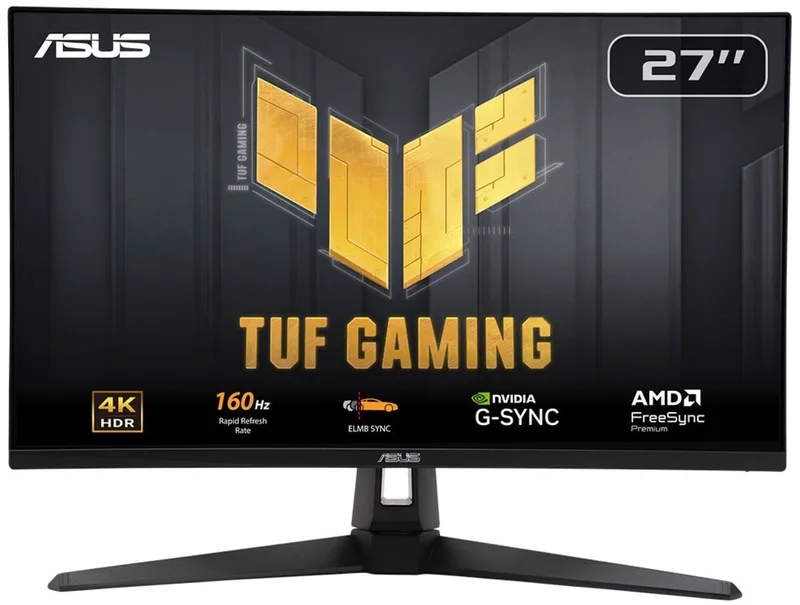 TUF Gaming VG27UQ1A - 4K Fast IPS Monitor - 160Hz - G-Sync Compatible - 27 Inch by ASUS – cover