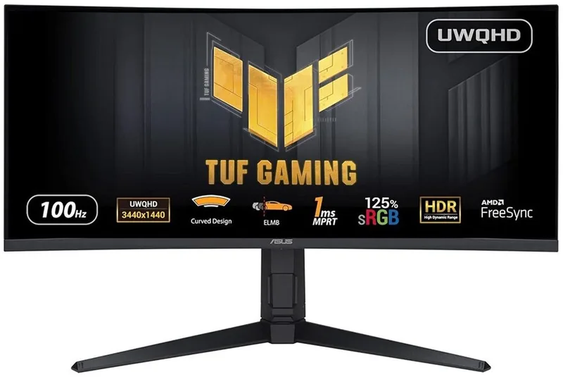 TUF Gaming VG34VQEL1A - WQHD Gaming Monitor - 100Hz - 34 Inch by ASUS – cover