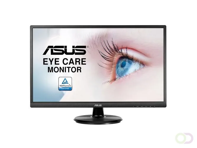 VA249HE computer monitor 60,5 cm (23.8") 1920 x 1080 Pixels Full HD LED Zwart (90LM02W5-B01370) de ASUS – jaquette
