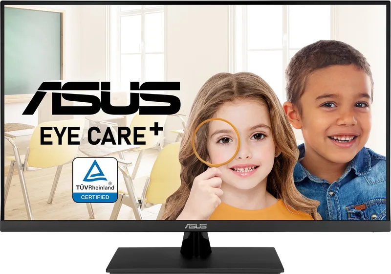 VP327Q Eye Care - 4K UHD Monitor - 60hz - 4ms - Speakers - 32 inch by ASUS, Black – cover
