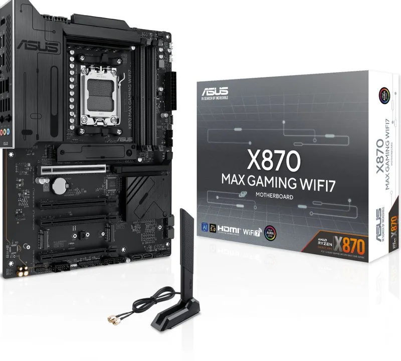 X870 MAX GAMING WIFI7 - Moederbord by ASUS – cover