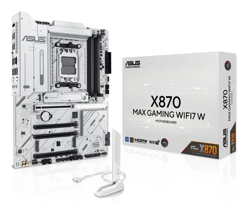X870 MAX GAMING WIFI7 W - Moederbord by ASUS – cover