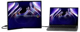 ZenScreen Fold OLED MQ17QH Portable Monitor - OLED - DisplayHDR™ 500 True Black - 100% DCI-P3 - 0.2ms - 60Hz by ASUS – cover 2 of 2