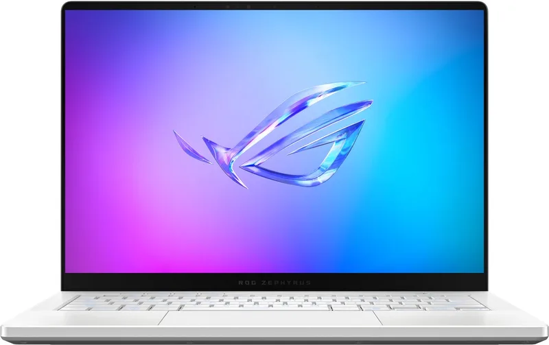 Zephyrus G14 GA403UM-QS024W - Gaming Laptop - 14 inch - RTX 5060 - 120 Hz van ASUS, Wit – cover