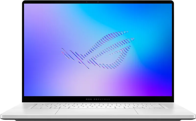 Zephyrus G16 GU606AR-TB011W - 16 inch - Laptop – Intel Core Ultra 9 - 32 GB/1 TB - RTX 5070 Ti de ASUS, Blanc – jaquette