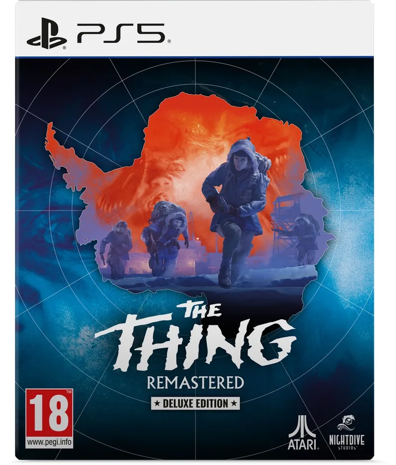 The Thing: Remastered Deluxe Edition by Atari, PS5 – cover